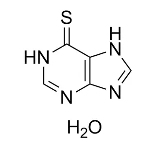 6-Mercaptopurine monohydraté CAS 6112-76-1