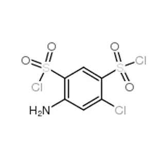 4-Amino-6-chlorobenzene-1,3-disulfonyl dichlorure CAS 671-89-6