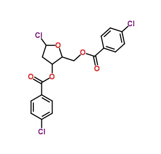 1-Chloro-3,5-di-(4-chlorobenzoyl)-2-désoxy-d-ribose CAS 21740-23-8