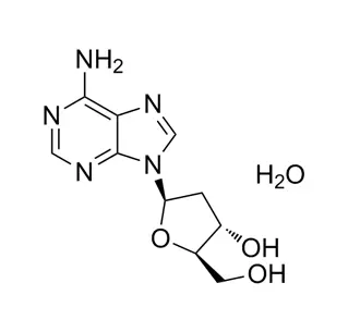 2 '-désoxyadénosine monohydraté CAS 16373-93-6