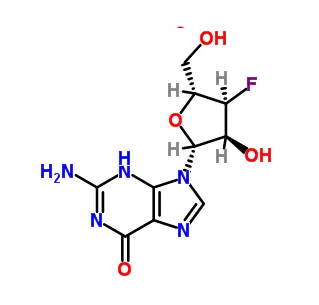 3 '-Fluoro-3'-désoxyguanosine CAS 123402-21-1