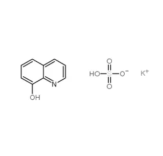 8-Hydroxyquinoline Sulfate de Potassium CAS 15077-57-3