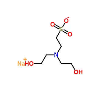 Bes-na/N, n-bis (2-hydroxyéthyl)-2-aminoethanesulfonique acide Sodium sel CAS 66992-27-6