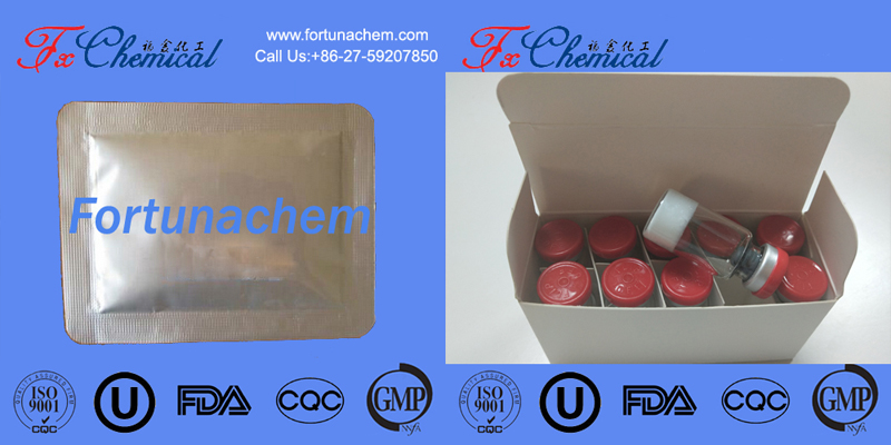 Notre paquet de produit CAS 1217486-61-7: 10mg/fiole, 1g/sac d'aluminium