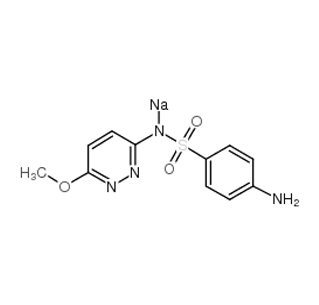 Sulfamethoxypyridazine sodique CAS 2577-32-4