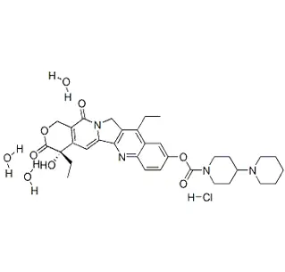 Chlorhydrate d'irinotécan trihydraté CAS 136572-09-3