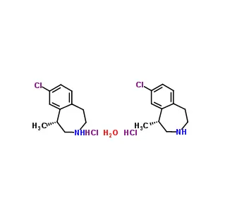 Chlorhydrate de Lorcaserin hémihydraté CAS 856681-05-5