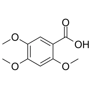 2,4, acide 5-triméthoxybenzoïque CAS 490-64-2