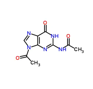 N, 9-diacétylguanine CAS 3056-33-5