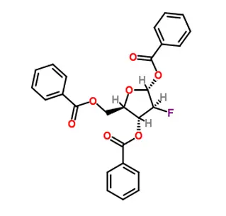 2-désoxy-2-fluoro-1, 3,5-tri-o-benzoyl-d-ribofuranose CAS 97614-43-2
