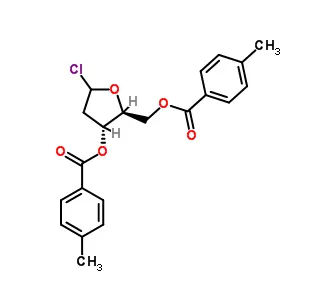 1-chloro-2-désoxy-3, 5-di-O-toluoyl-L-ribose CAS 141846-57-3