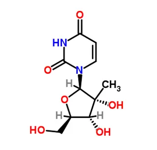2 '-c-méthyluridine CAS 31448-54-1