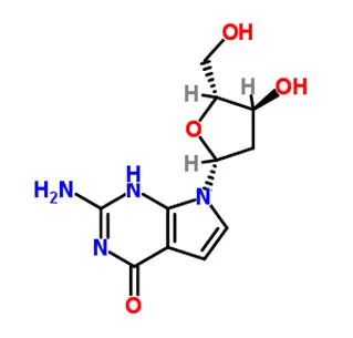 7-Deaza-2 '-désoxyguanosine CAS 86392-75-8