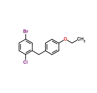 5-bromo-2-chloro-4-éthoxydiphénylméthane CAS 461432-23-5