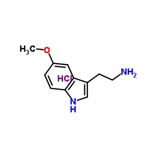 Chlorhydrate de 5-méthoxytryptamine CAS 66-83-1