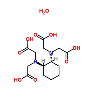 Trans-1, 2-cyclohexanediaminététraacétique acide monohydraté CAS 125572-95-4