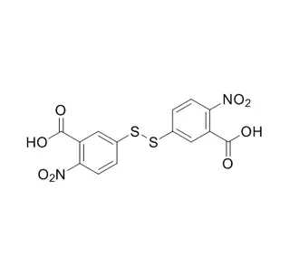 5,5 ′-Dithiobis (acide 2-nitrobenzoïque) DTNB CAS 69-78-3