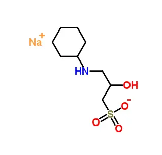 Sel de Sodium d'acide 3-cyclohexylamino-2-hydroxypropanesulfonique CAS 102601-34-3
