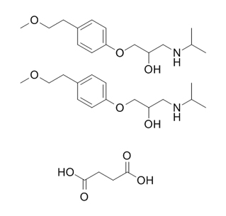 Métroprolol Succinate CAS 98418-47-4