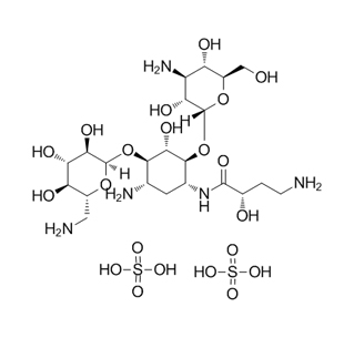 Sulfate d'amikacine CAS 39831-55-5
