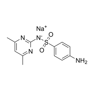 Sel de Sodium sulfaméthazine CAS 1981-58-4