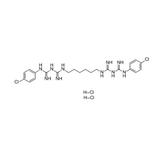 Chlorhydrate de Caschlorhexidine CAS 3697-42-5