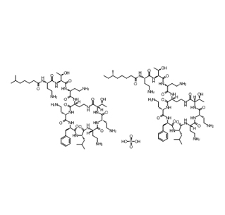 Sulfate de polymyxine B CAS 1405-20-5