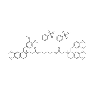 Besylate d'atracurium CAS 64228-81-5